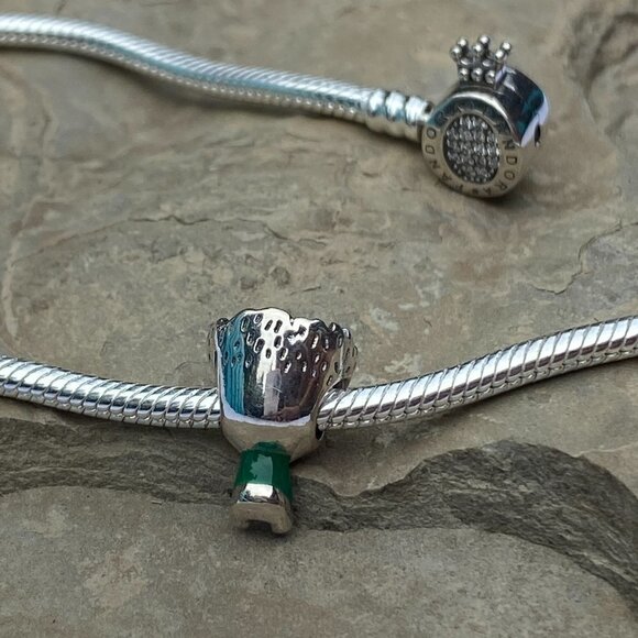 💜 Sterling Silver Groot Tree Charm Fits Original Bracelet - Picture 4 of 9